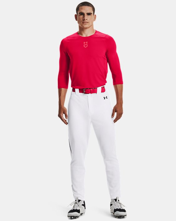 Men's UA Vanish Piped Baseball Pants, White, pdpMainDesktop image number 2